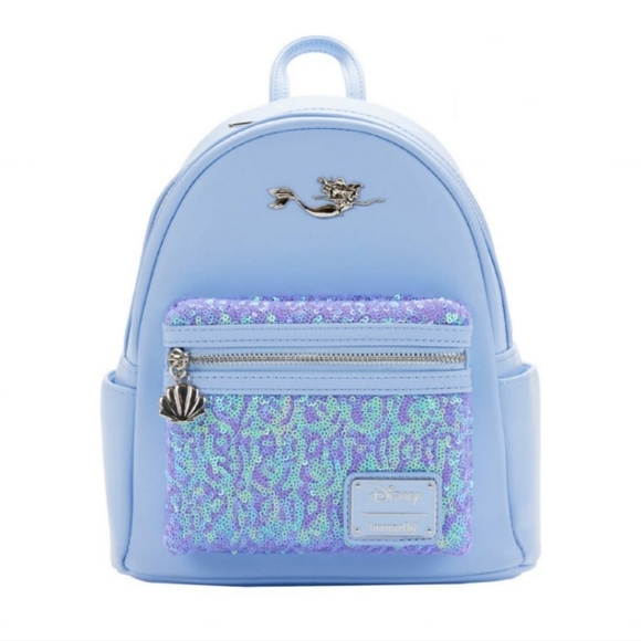 Little mermaid Ariel sequin loungefly - Picture 2 of 6